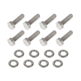 Mr. Gasket 60901G  Timing Cover Bolt Set - Polished Stainless Steel