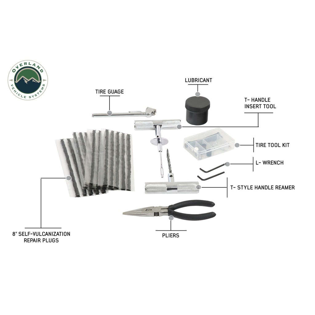 Tire-Plug-Repair-Kit-53-Piece-Off-Road-Grade-Truck,-Jeep-Off-Road,-Rv,-Trailers-Overland-Vehicle-Systems