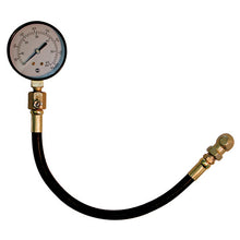 Load image into Gallery viewer, Tire-Pressure-Gauge;-0-60-Psi-Range;-1-12-Diameter-Face;-Inc-Hose-And-Chuck