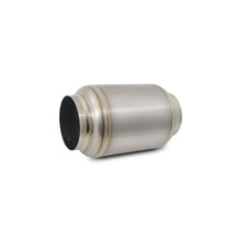 Load image into Gallery viewer, Titanium-Muffler-WNatural-Tip-4In.-Inlet--4In.-Outlet--5.875In-Dia