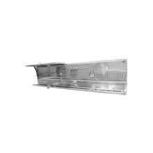Load image into Gallery viewer, Top-Mount-Contractor-Box-Brute-Flip-Up-Top-DoorsCable-Drop-Bottom-For-Flat-Bed-Trucks-Only-Brute-Bright-Aluminum-Must-Ship-Truck