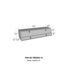Load image into Gallery viewer, Top-Mount-Contractor-Box-Full-Door-Brute-Bright-Aluminum-75L-23W-15H