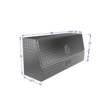 Load image into Gallery viewer, Top-Mount-Contractor-Box-WDrawer-Brute-Bright-Aluminum-50L-23W-16H