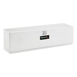 TRAILFX 170481 Top Mount Sgl Door Dia Tread Bright Pol 16 Gauge Alum 48x13x17 6.3 Cubic Ft Cap