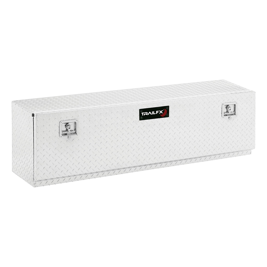 Top-Mount-Sgl-Door-Dia-Tread-Bright-Pol-16-Gauge-Alum-60X13x17-7.8-Cubic-Ft-Cap