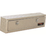 TRAILFX 170601 Top Mount Sgl Door Dia Tread Bright Pol 16 Gauge Alum 60x13x17 7.8 Cubic Ft Cap