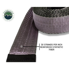 Load image into Gallery viewer, Tow-Strap-20,000-Lb-2-Inch-X-30-Foot-Gray-With-Black-Ends--Storage-Bag-Overland-Vehicle-Systems