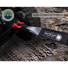Load image into Gallery viewer, Tow-Strap-30,000-Lb-3-Inch-X-30-Foot-Gray-With-Black-Ends--Storage-Bag-Overland-Vehicle-Systems