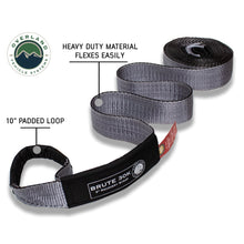 Load image into Gallery viewer, Tow-Strap-30,000-Lb-3-Inch-X-30-Foot-Gray-With-Black-Ends--Storage-Bag-Overland-Vehicle-Systems