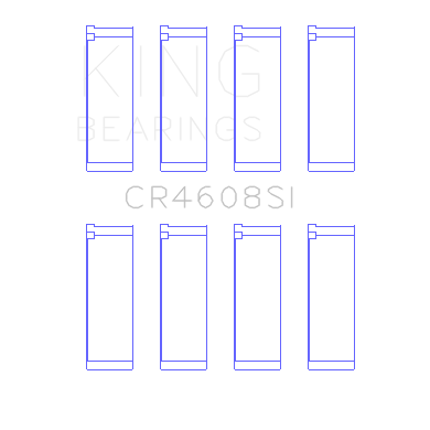 Toyota-2Zz-Ge-(Size-0.50Mm)-Connecting-Rod-Bearing-Set