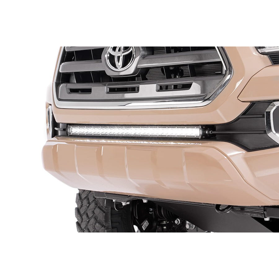 Toyota-30-Inch-Cree-Led-Bumper-Kit-Black-Series-W-Cool-White-Drl-(16-19-Tacoma)-Rough-Country