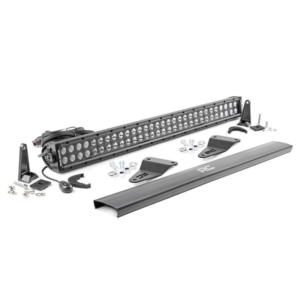 Toyota-30-Inch-Led-Grille-Kit-Black-Series-14-20-4Runner-Rough-Country