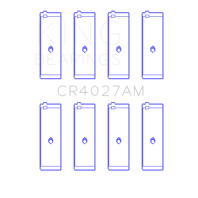 Toyota-3E-(Size-0.50Mm)-Connecting-Rod-Bearing-Set