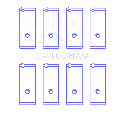Toyota-3Y-(Size-0.75Mm)-Connecting-Rod-Bearing-Set