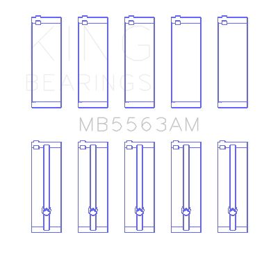 Toyota-3Y-(Size-0.50Mm)-Main-Bearing-Set
