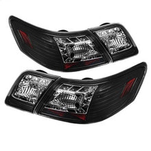 Load image into Gallery viewer, Toyota-Camry-(Does-Not-Fit-The-Hybrid)07-09-Led-Tail-Lights-Black-Alt-Yd-Tcam07-Led-Bk