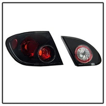 Load image into Gallery viewer, Toyota-Corolla-03-08-Euro-Style-Tail-Lights-Black-Alt-Yd-Tc03-Bk