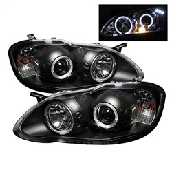 Toyota-Corolla-03-08-Projector-Headlights-Led-Halo--Led-Blk---Low-H1-Pro-Yd-Tc03-Hl-Bk