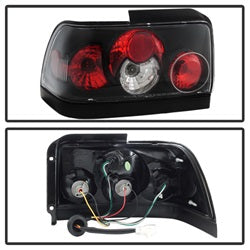 Toyota-Corolla-93-97-Euro-Style-Tail-Lights-Black-Alt-Yd-Tc93-Bk