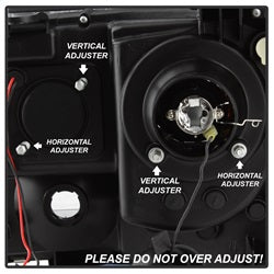 Toyota-Tacoma-05-11-Projector-Headlights---Light-Bar-Drl---Black-Pro-Yd-Tt05v2-Lb-Bk
