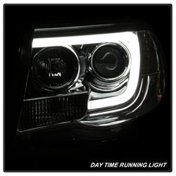 Toyota-Tacoma-05-11-Projector-Headlights---Light-Bar-Drl---Chrome-Pro-Yd-Tt05v2-Lb-C
