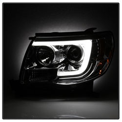 Toyota-Tacoma-05-11-Projector-Headlights---Light-Bar-Drl---Chrome-Pro-Yd-Tt05v2-Lb-C
