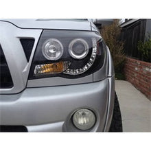 Load image into Gallery viewer, Toyota-Tacoma-05-11-Projector-Headlights-Led-Halo-Led-Black-High-H1-Low-H1-Pro-Yd-Tt05-Hl-Bk