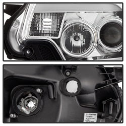 Toyota-Tacoma-12-16-Projector-Headlights-Light-Bar-Drl-Chrome-Pro-Yd-Tt12-Lbdrl-C