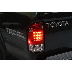 Toyota-Tacoma-95-00-Led-Tail-Lights-Red-Clear-Alt-Yd-Tt95-Led-Rc