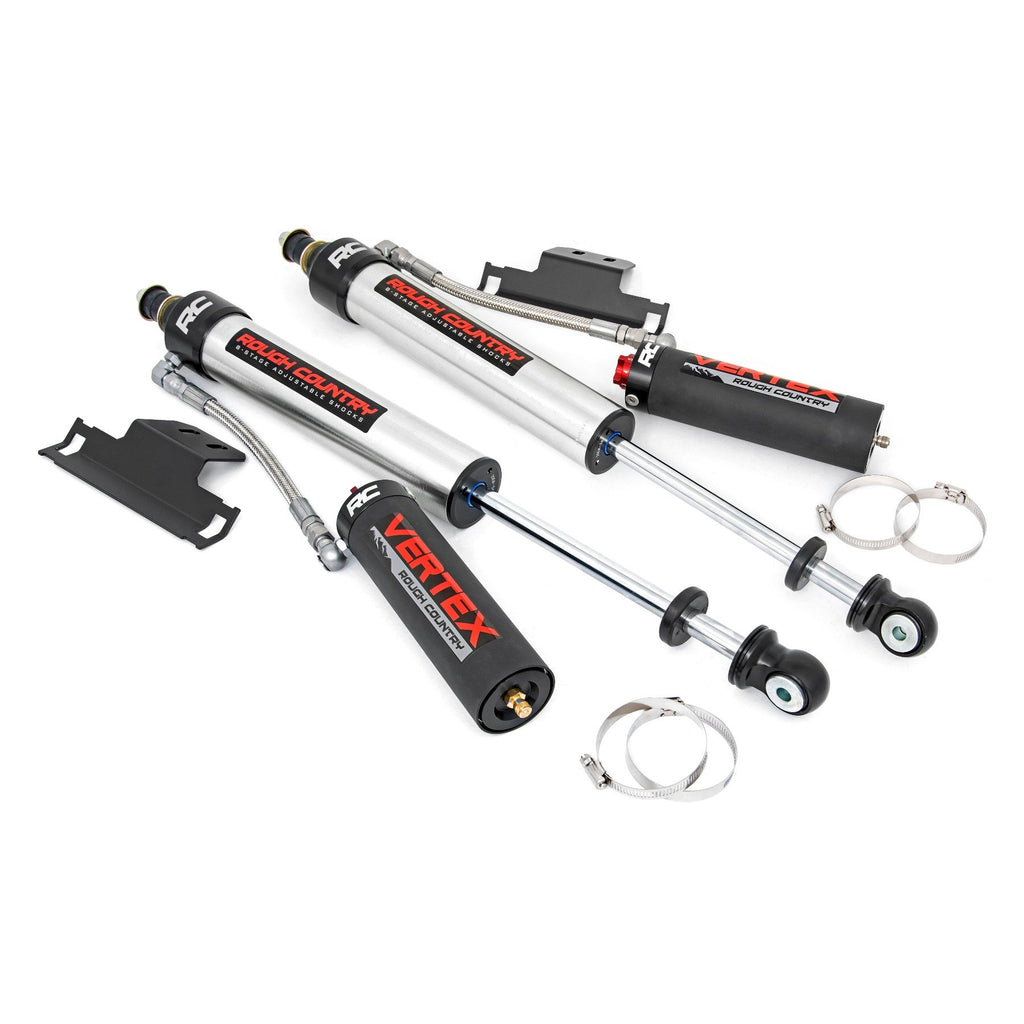 Toyota-Tacoma-(05-20)-Rear-Adjustable-Vertex-Shocks-(Pair)-6.0-Inch-Lifts)-Rough-Country