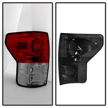 Load image into Gallery viewer, Toyota-Tundra-07-13-Led-Tail-Lights-Red-Clear-Alt-Yd-Ttu07-Led-Rc