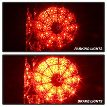 Load image into Gallery viewer, Toyota-Tundra-07-13-Led-Tail-Lights-Red-Clear-Alt-Yd-Ttu07-Led-Rc