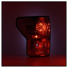 Load image into Gallery viewer, Toyota-Tundra-07-13-Led-Tail-Lights-Red-Clear-Alt-Yd-Ttu07-Led-Rc