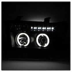 Toyota-Tundra-07-13-Projector-Headlights-Ccfl-Halo-Led-Blk-Pro-Yd-Ttu07-Ccfl-Bk