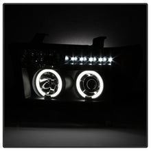 Load image into Gallery viewer, Toyota-Tundra-07-13-Projector-Headlights-Ccfl-Halo-Led-Blk-Pro-Yd-Ttu07-Ccfl-Bk