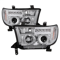 Toyota-Tundra-07-13-Projector-Headlights-Led-Halo-Led-Chrm-Pro-Yd-Ttu07-Hl-C