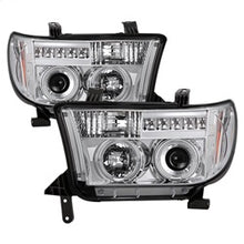 Load image into Gallery viewer, Toyota-Tundra-07-13-Projector-Headlights-Led-Halo-Led-Chrm-Pro-Yd-Ttu07-Hl-C