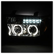 Load image into Gallery viewer, Toyota-Tundra-07-13-Projector-Headlights-Led-Halo-Led-Chrm-Pro-Yd-Ttu07-Hl-C