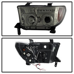 Toyota-Tundra-07-13-Projector-Headlights-Led-Halo-Led-Smke-Pro-Yd-Ttu07-Hl-Sm