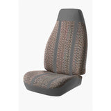Fia Inc. TR43-8 GRAY TR FRONT HI BACK BUCKET SEAT COVER WESTERN STAR 00-02