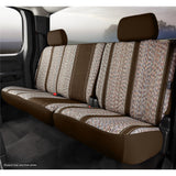 Fia Inc. TR47-2 BROWN TR40 Series - Wrangler Saddleblanket Custom Fit Front Seat Cover - Brown