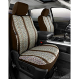 Fia Inc. TR48-22 BROWN TR40 Series - Wrangler Saddleblanket Custom Fit Front Seat Cover - Brown