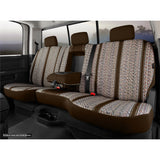 Fia Inc. TR47-61 BROWN TR40 Series - Wrangler Saddleblanket Custom Fit Front Seat Cover - Brown