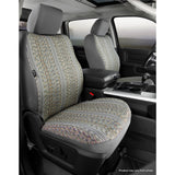 Fia Inc. TR47-66 GRAY TR40 Series - Wrangler Saddleblanket Custom Fit Front Seat Cover - Gray