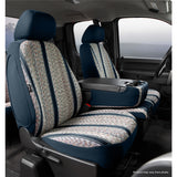 Fia Inc. TR47-8 NAVY TR40 Series - Wrangler Saddleblanket Custom Fit Front Seat Cover - Navy