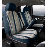 Fia Inc. TR48-27 NAVY TR40 Series - Wrangler Saddleblanket Custom Fit Front Seat Cover - Navy