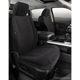 Fia Inc. TRS47-68 BLACK TR40 Series - Wrangler Saddleblanket Custom Fit Front Seat Cover - Solid Black