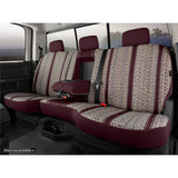 Fia Inc. TR48-4 WINE TR40 Series - Wrangler Saddleblanket Custom Fit Front Seat Cover - Wine
