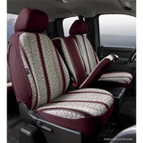 Fia Inc. TR48-23 WINE TR40 Series - Wrangler Saddleblanket Custom Fit Front Seat Cover - Wine