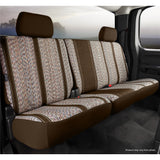 Fia Inc. TR42-64 BROWN TR40 Series - Wrangler Saddleblanket Custom Fit Rear Seat Cover - Brown